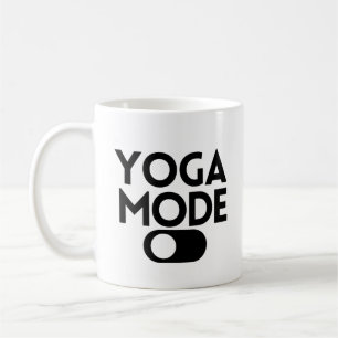 Yoga mode coffee mug