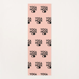 Yoga mode mat