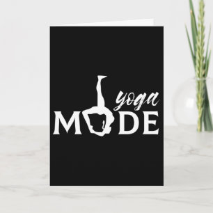 Yoga Mode Spirituality Meditate Meditation Spiritu Card