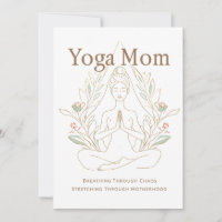 Yoga Mom Breathing Through Motherhood