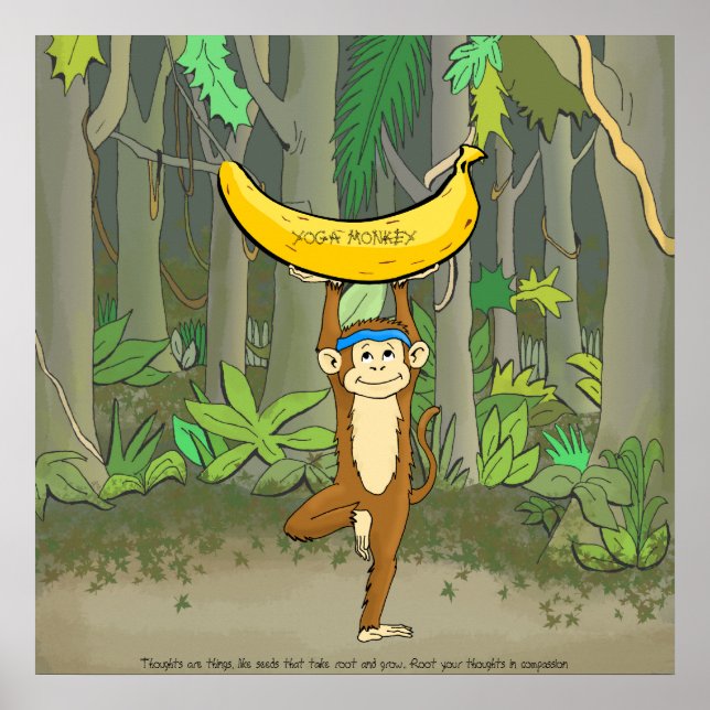 Yoga Monkey Poster (Front)