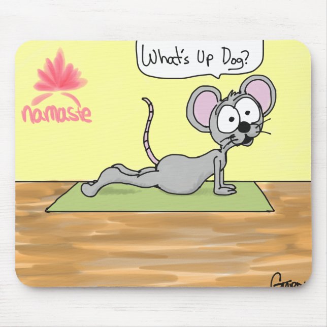 Yoga Mouse Pad (Front)