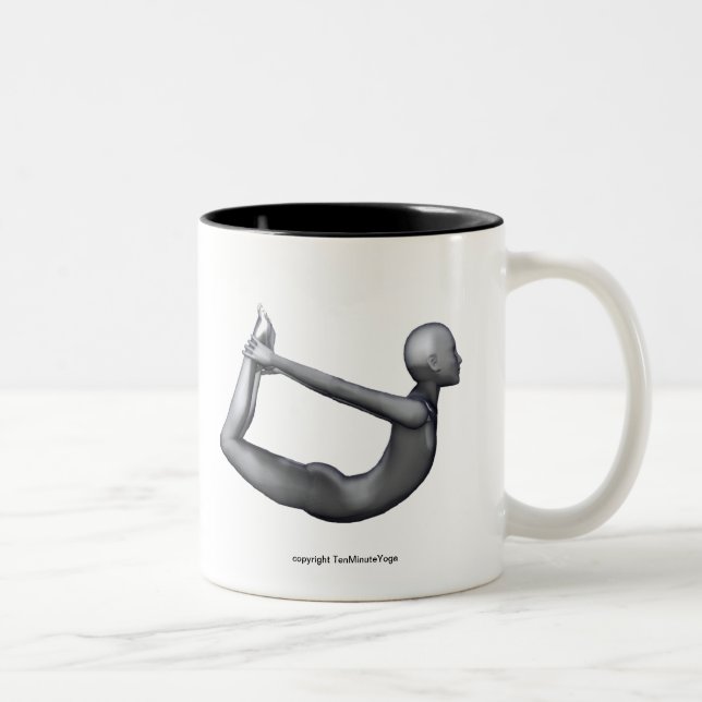 Yoga Mug - Bow Pose (Right)