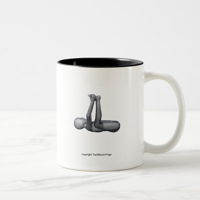 Yoga Mug - Happy Baby Pose (Right)