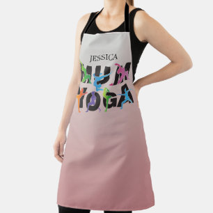Yoga Mum Meditation Hobby Cute Mum Apron
