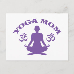 Yoga Mum Postcard