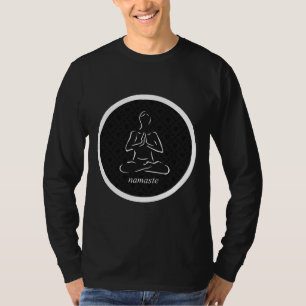 Yoga Namaste Calmness White T-Shirt