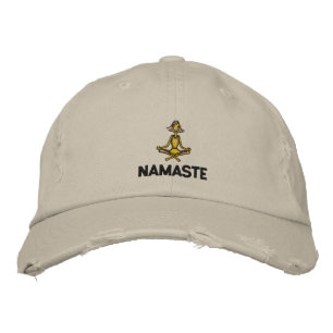 Yoga Namaste Embroidered Hat