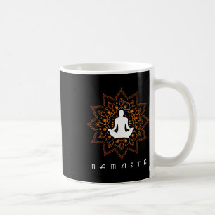 Yoga - Namaste Mandala Buddhism Hinduism Meditatio Coffee Mug