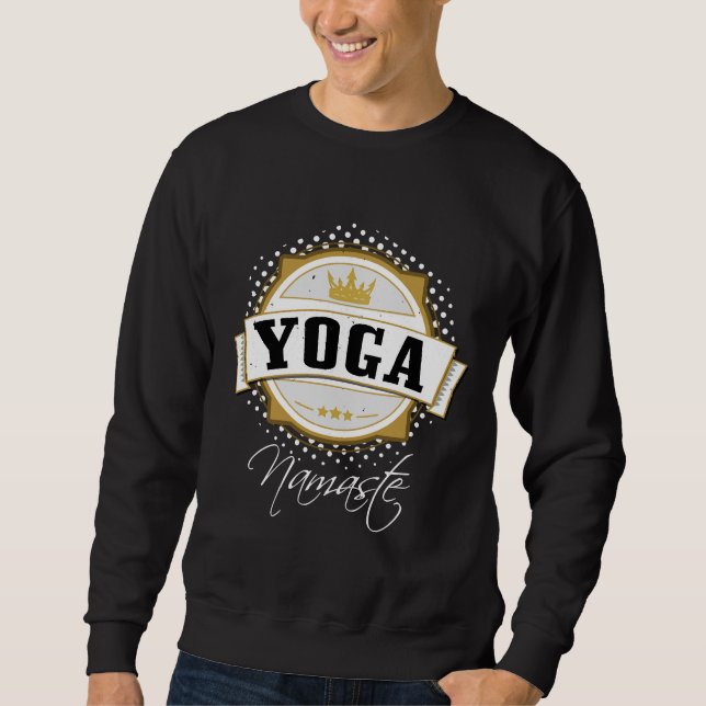 Yoga  namaste sweatshirt (Front)