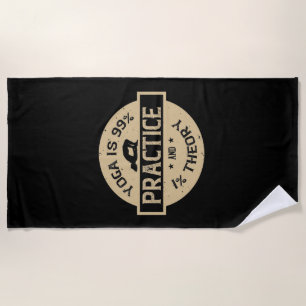 Yoga, Om, Fear, Workout, Meditation, Teacher, Beach Towel