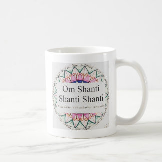 Yoga OM Shanti Mug