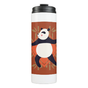 Yoga Panda Thermal Tumbler
