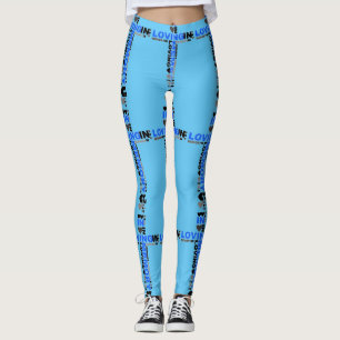 Yoga Pants Leggings Stretch Pants In Loving Memory