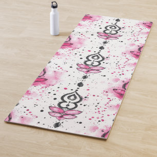 Yoga pattern yoga mat