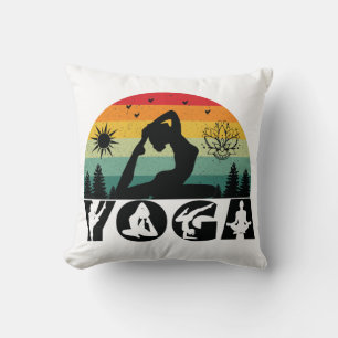 Yoga - Peace, Love & Light Cushion