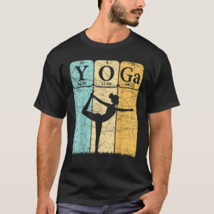 Yoga Periodic Table Elements Zen Meditation Nerd Y T-Shirt