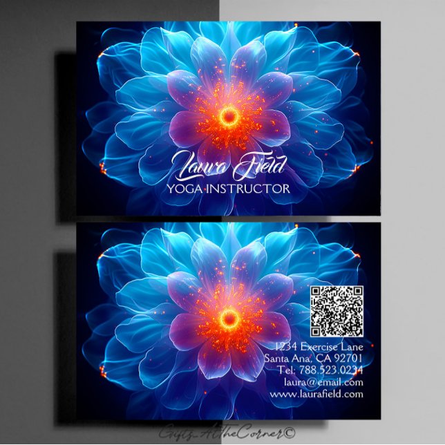 Yoga Pilates Instructor Business Card (Creator Uploaded)