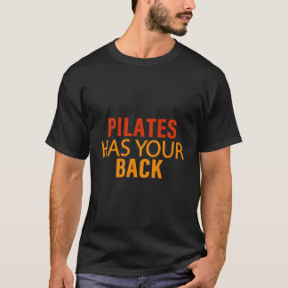 Yoga Pilates Training Workout Sport Funny Pilates  T-Shirt