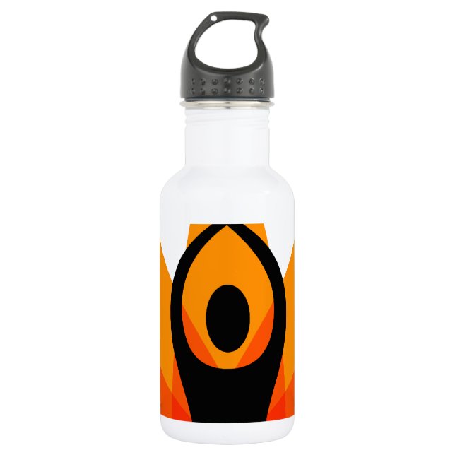Yoga Pose 532 Ml Water Bottle (Front)