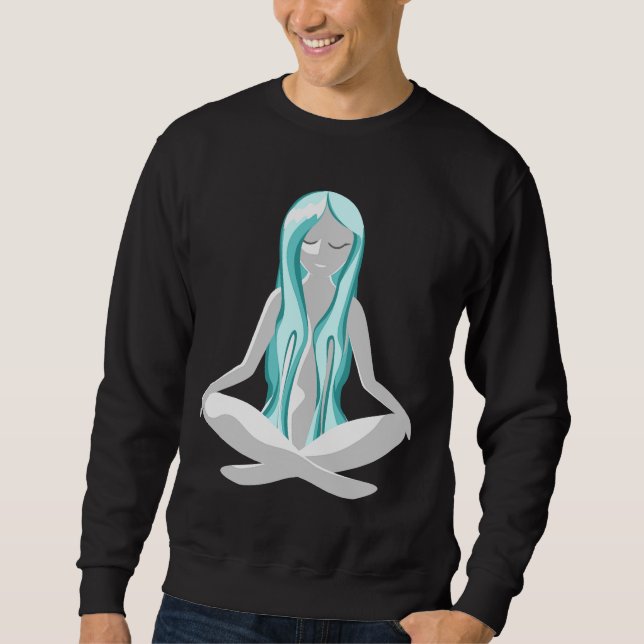 Yoga Pose 61 Sweatshirt (Front)