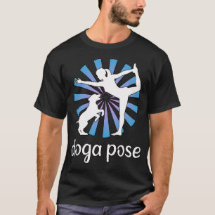 Yoga Pose Dog Pet Yogi Relax Namaste T-Shirt