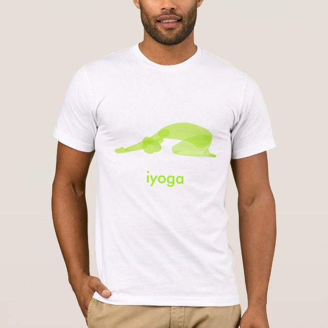 Yoga pose, downward pose T-Shirt (Front)