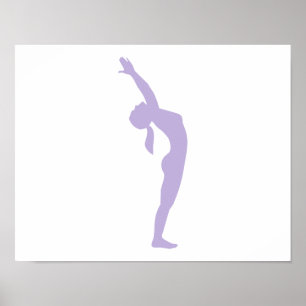 Yoga pose poster
