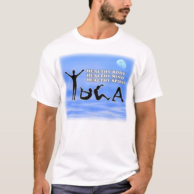 Yoga Poses 2 T-Shirt (Front)