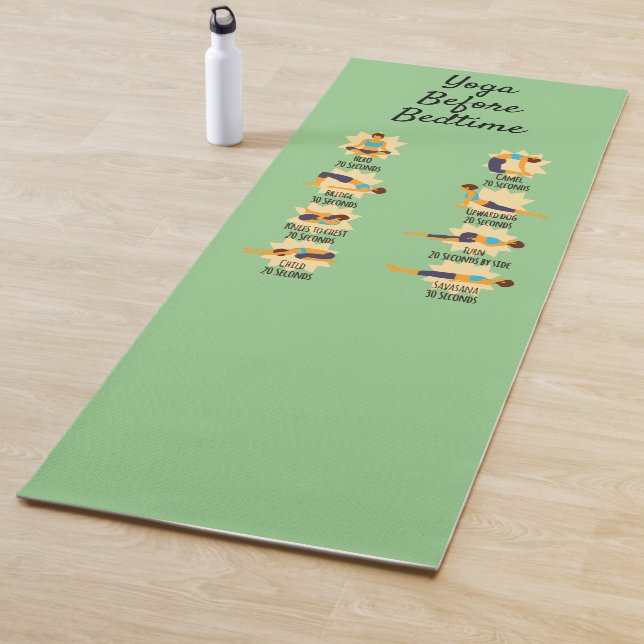 Yoga Poses Before Bed Waking Up  Mat (In Situ)