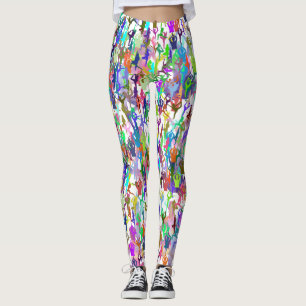 Yoga Poses Design Leggings