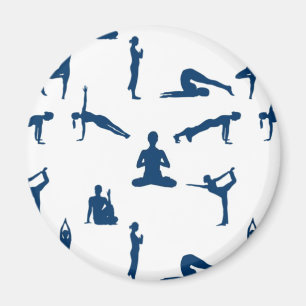 Yoga Poses Magnet