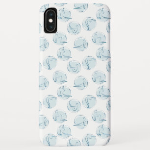 Yoga poses pattern iPhone XS max case