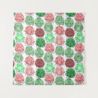 Yoga poses pattern | Yoga seamless pattern 18