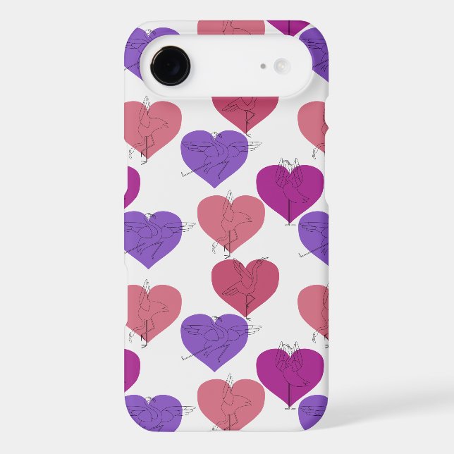 Yoga poses pattern | Yoga seamless pattern 1 Case-Mate iPhone Case (Back)