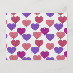 Yoga poses pattern Yoga seamless pattern 1 Postcard