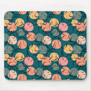 Yoga poses pattern   Yoga seamless pattern 23 Mouse Pad