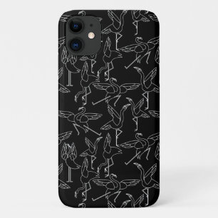 Yoga poses pattern   Yoga seamless pattern 28 iPhone 11 Case