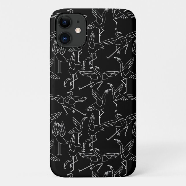 Yoga poses pattern | Yoga seamless pattern 28 Case-Mate iPhone Case (Back)
