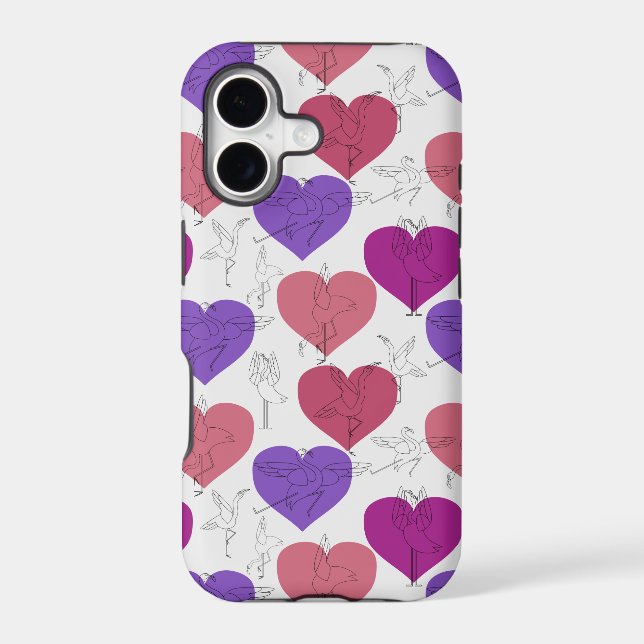 Yoga poses pattern | Yoga seamless pattern 3 (Back)