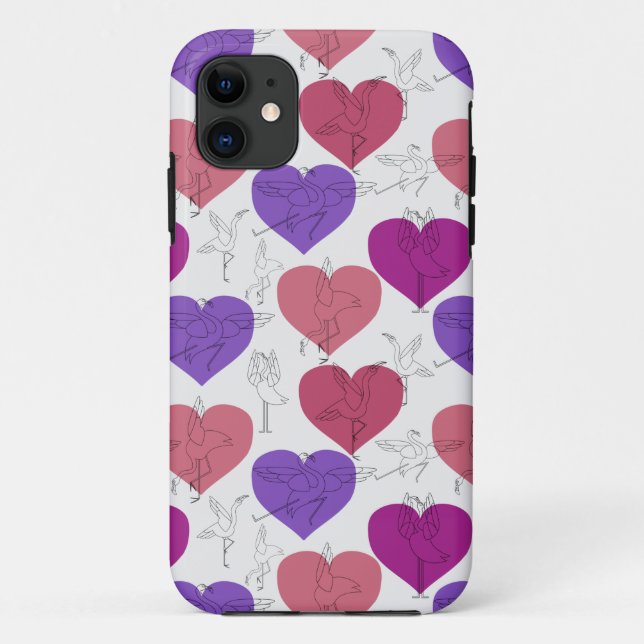 Yoga poses pattern | Yoga seamless pattern 3 Case-Mate iPhone Case (Back)