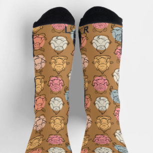Yoga poses pattern Yoga seamless pattern 43 Tote Socks
