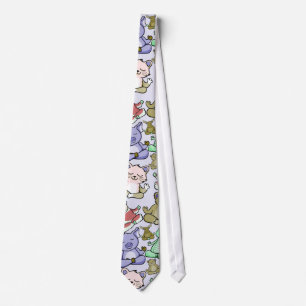 Yoga poses pattern Yoga seamless pattern 60 Tie