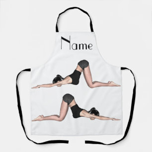 Yoga Poses Thunder_Cove Apron