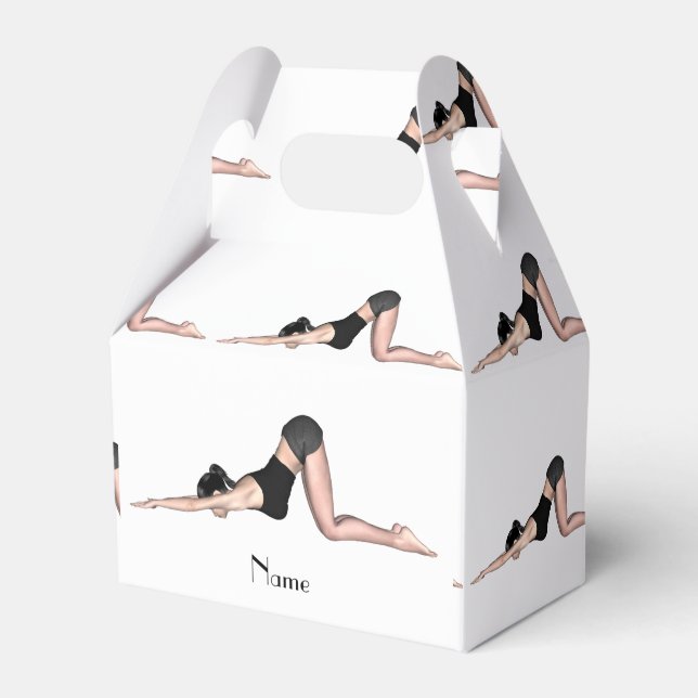 Yoga Poses Thunder_Cove Favour Box (Front Side)