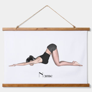 Yoga Poses Thunder_Cove  Hanging Tapestry