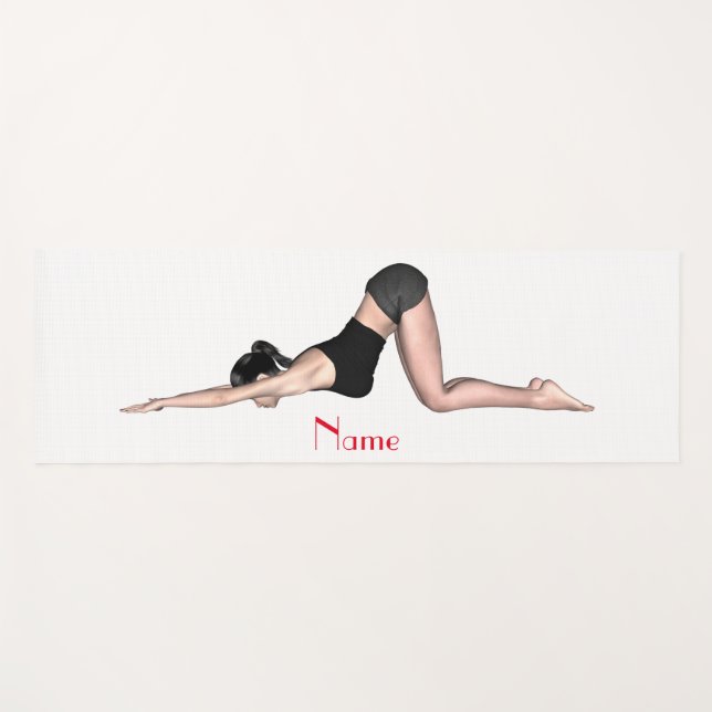 Yoga Poses Thunder_Cove Mat (Front (Horizontal))