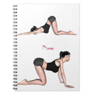Yoga Poses Thunder_Cove Notebook