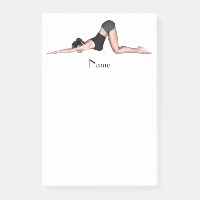 Yoga Poses Thunder_Cove Post-it Notes (Front)