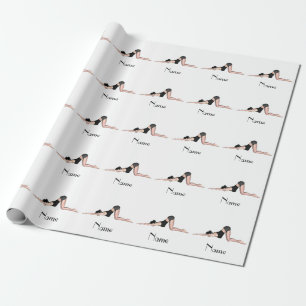 Yoga Poses Thunder_Cove  Wrapping Paper